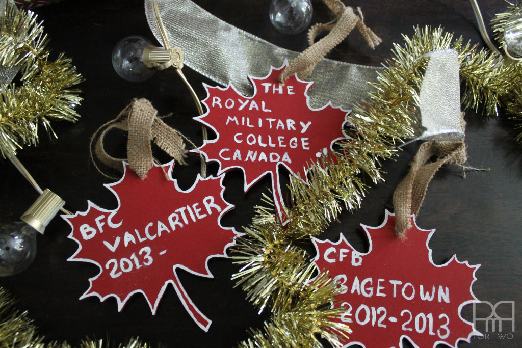 military ornaments