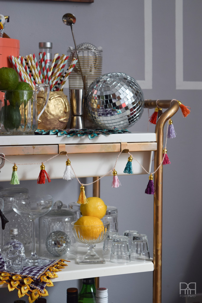 bar cart styled