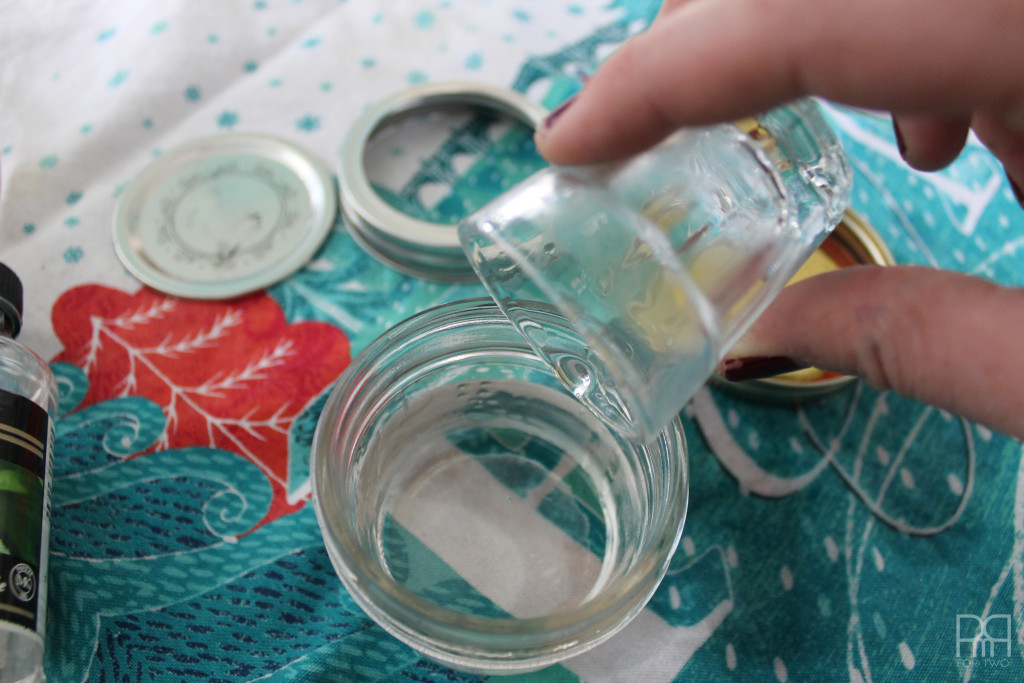 peppermint vodka shot glass