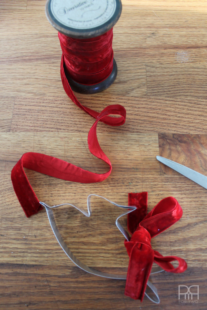 diy cookie cutter ribbon