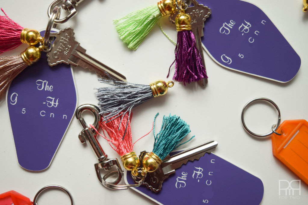 tassel keychain completed picture