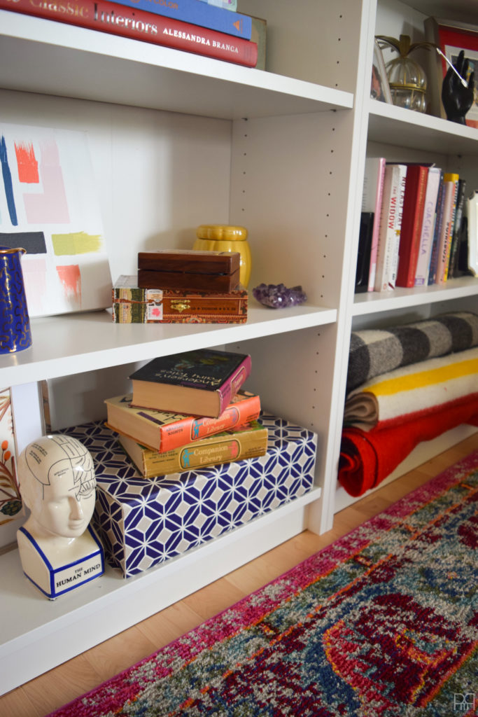 The Family Room bookcase