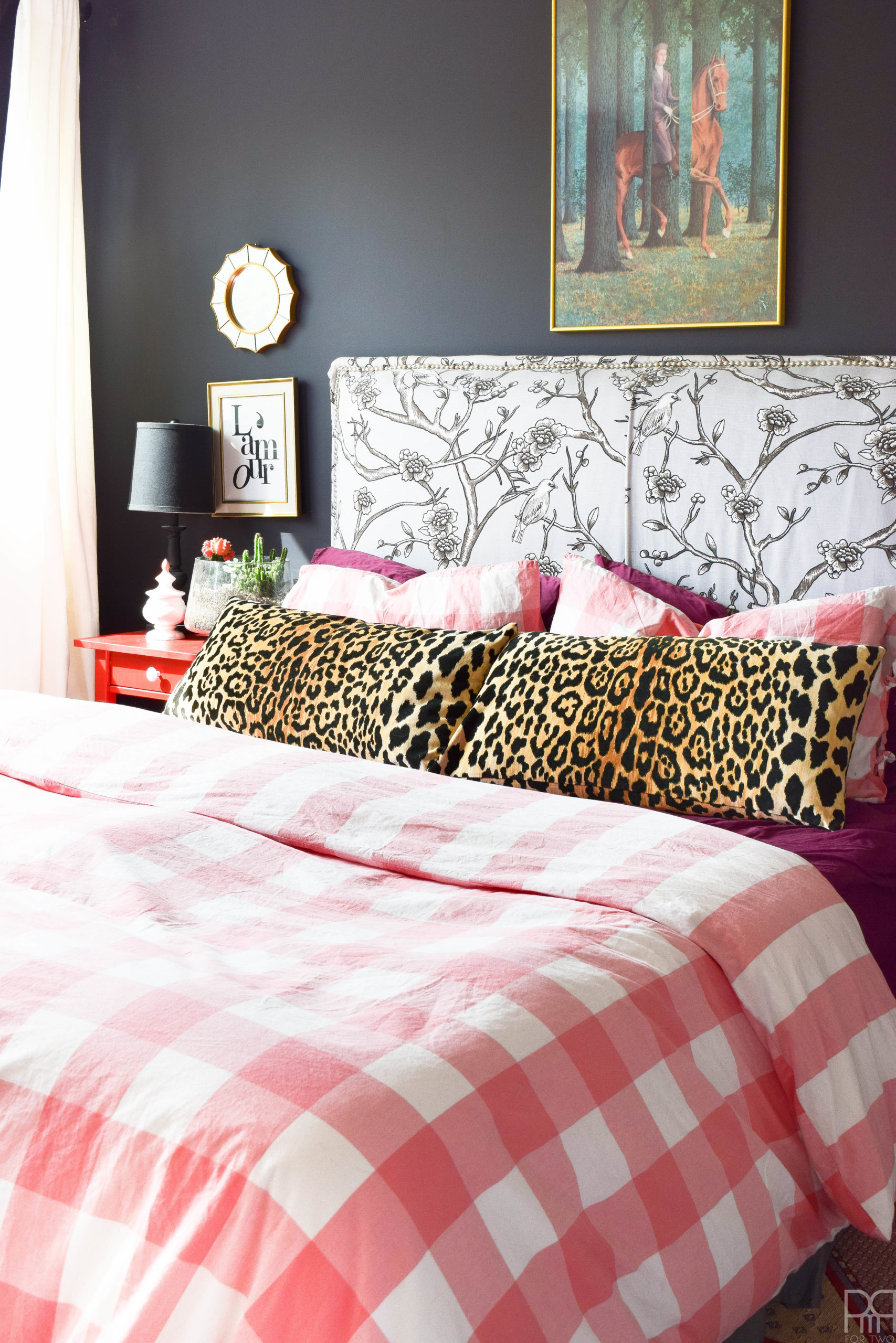 My Home Style: Before & After - Black & Bold Master Bedroom