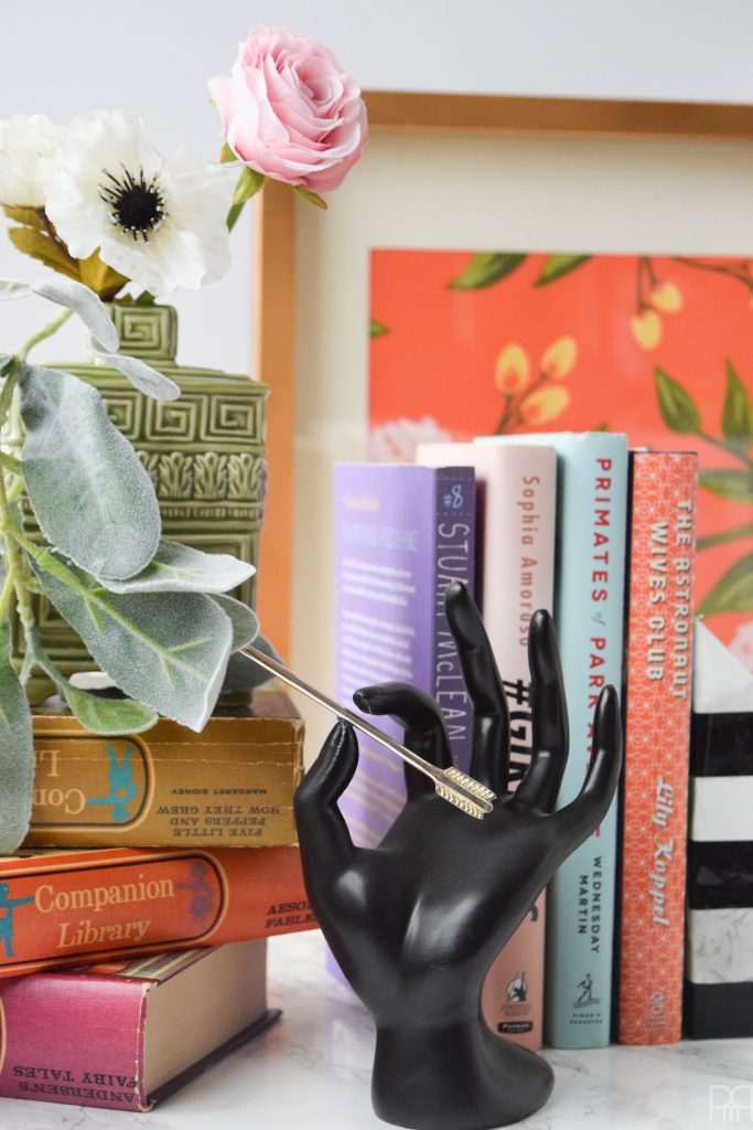 Faux-Marble Bookends