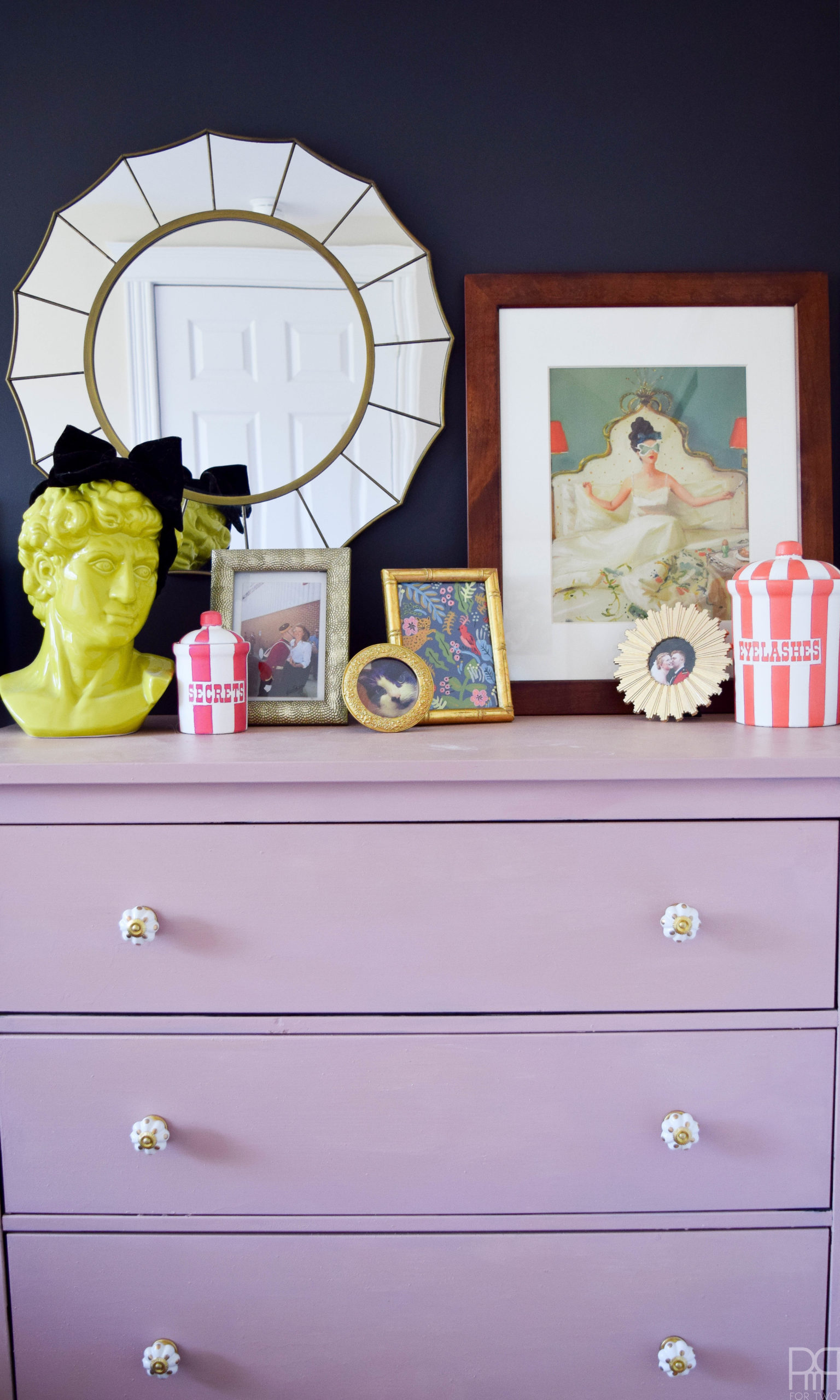 My Home Style: Before & After - Black & Bold Master Bedroom