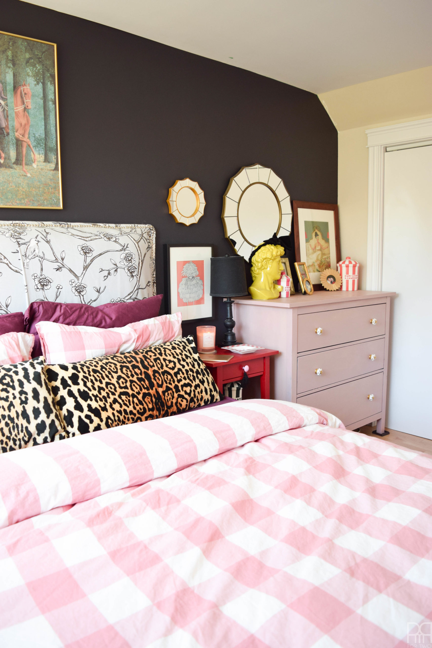 My Home Style: Before & After - Black & Bold Master Bedroom
