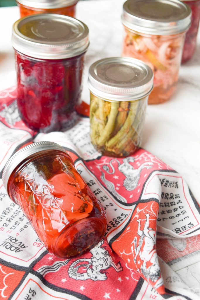 How to pickle & can vegetables - an invaluable skill for fall activities, and much easier than you think! Come grab my pickling recipe & tips!