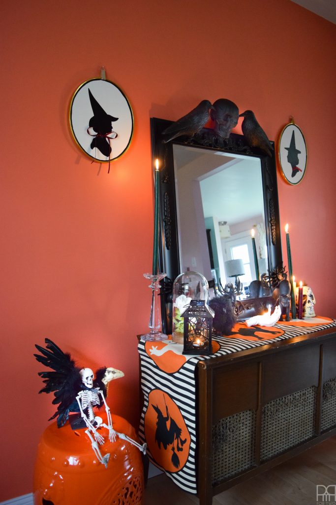 DIY Halloween Mirror