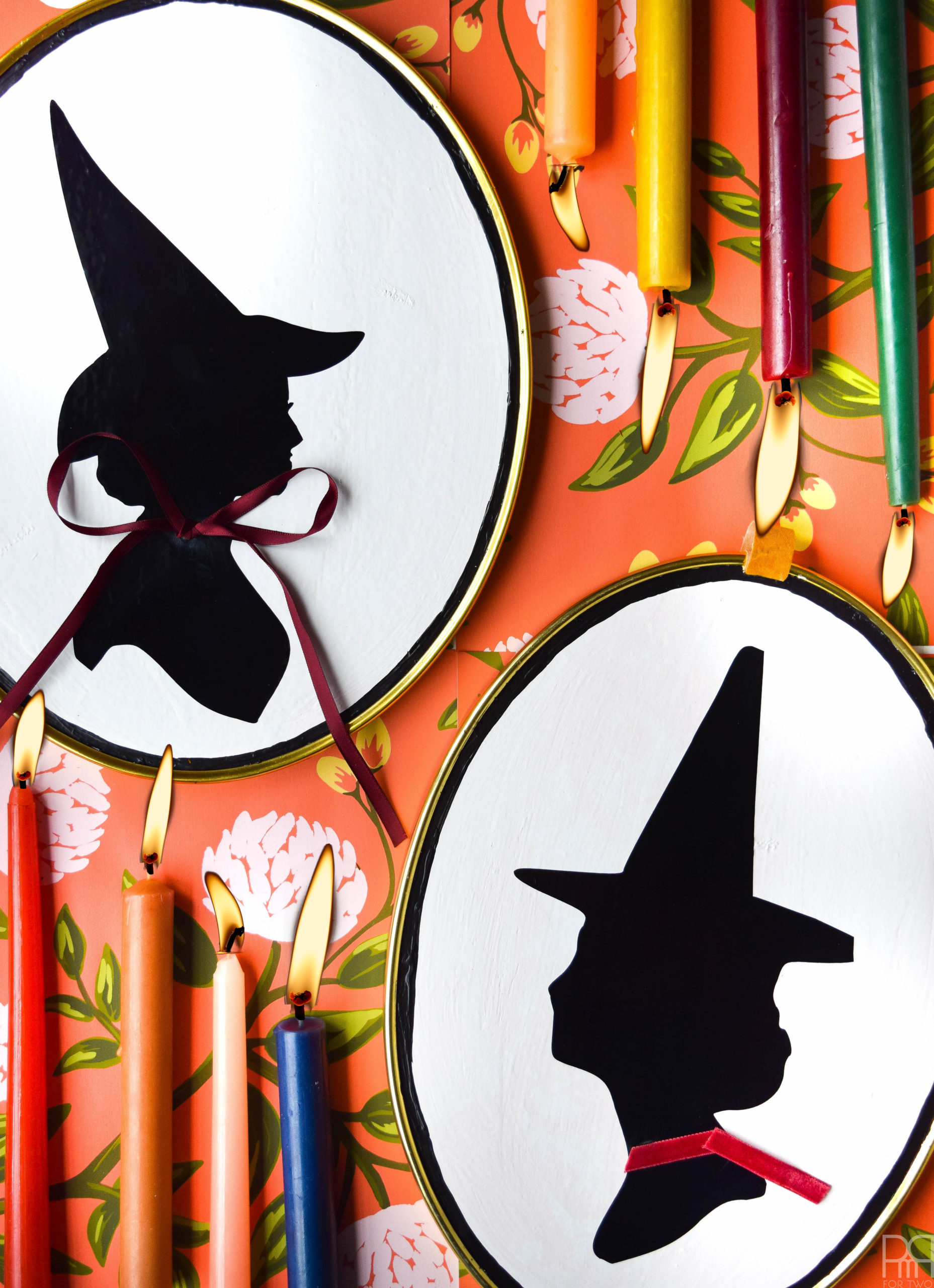 Diy Witch Silhouette Decor