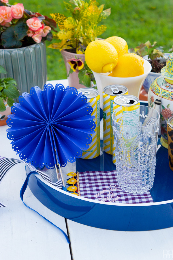 Using my Cricut Explore Air 2 and some colourful card stock and ribbons, I made beautifully paper fans for summer entertaining and outdoor living. Come see how you can make a set for yourself!