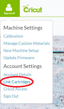 How To Link Your Old Cartridges To Design Space Account