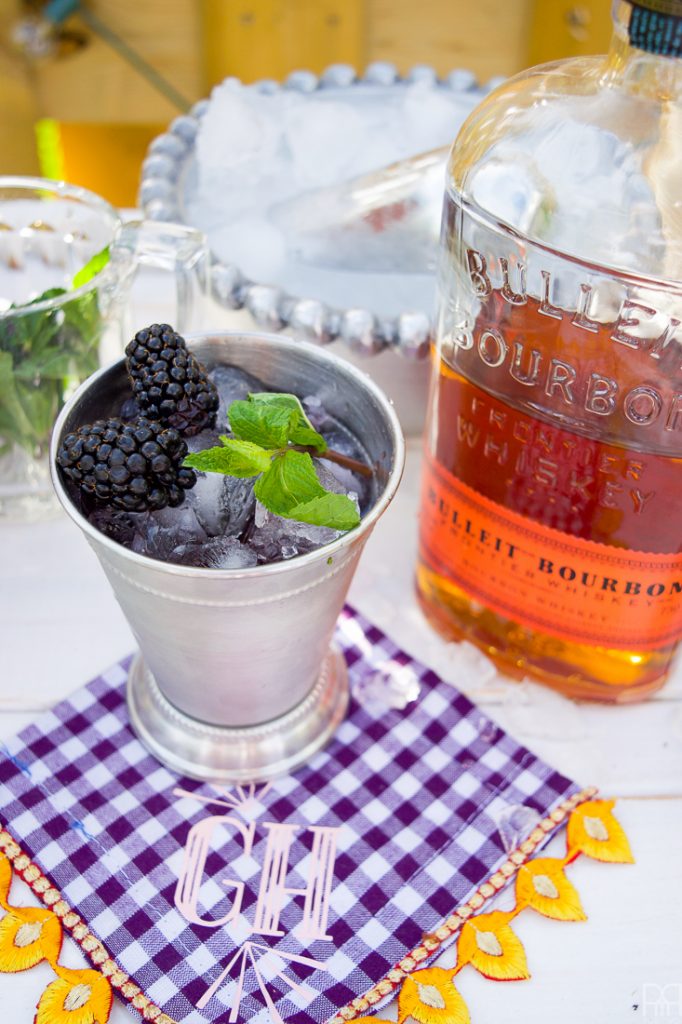 Make your own Blackberry Mint Julep and enjoy a twist on the classic summer drink, perfect for weekends, TGIFs, and any old excuse for a summer cocktail.