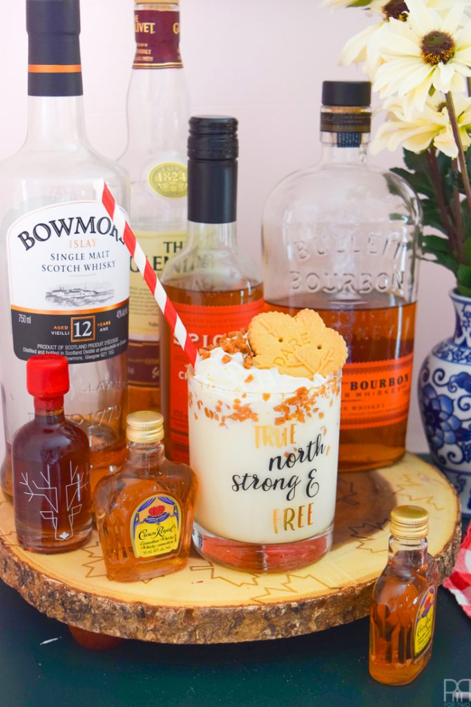 This summer try a Maple Whisky Milkshake to ease your guests into the evening or to cool off after a long day. Maple syrup & whisky make this a fan favourite.