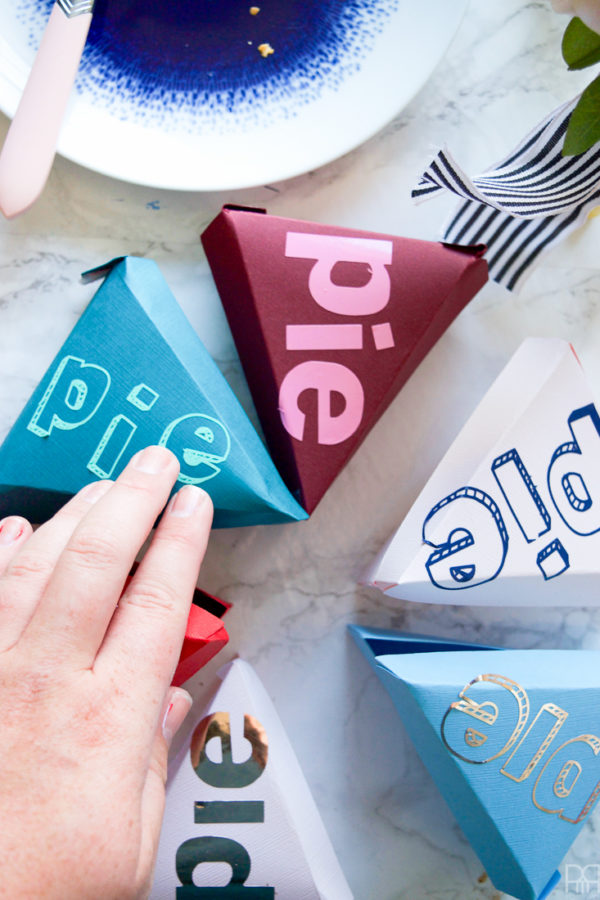 DIY Take Away Pie Boxes