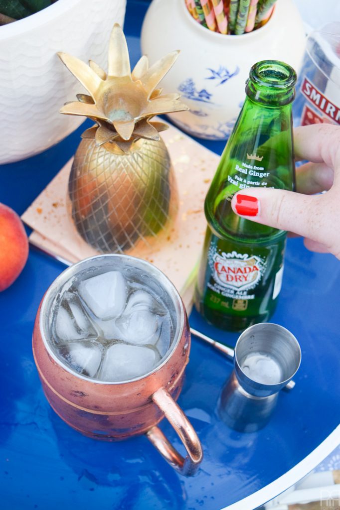This summery spin on a winter classic - the moscow mule - is sure to impress. The Peach & Honey Ginger Moscow Mule is perfect for your next weekend shindig, especially while peaches are in season. Get yourself one STAT!
