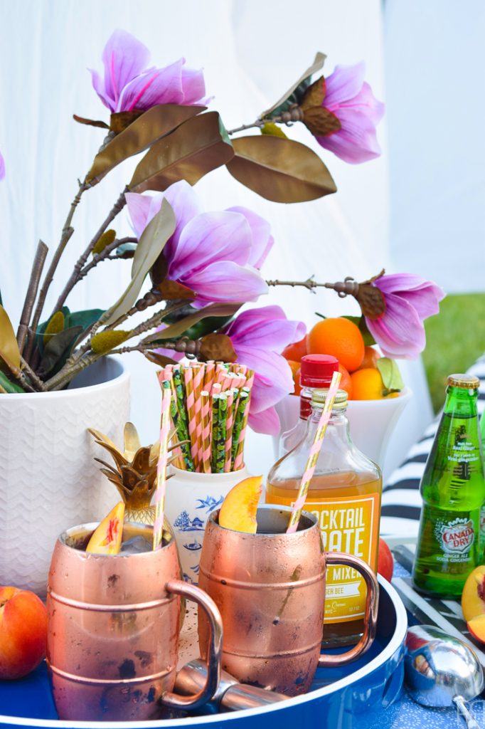 This summery spin on a winter classic - the moscow mule - is sure to impress. The Peach & Honey Ginger Moscow Mule is perfect for your next weekend shindig, especially while peaches are in season. Get yourself one STAT!