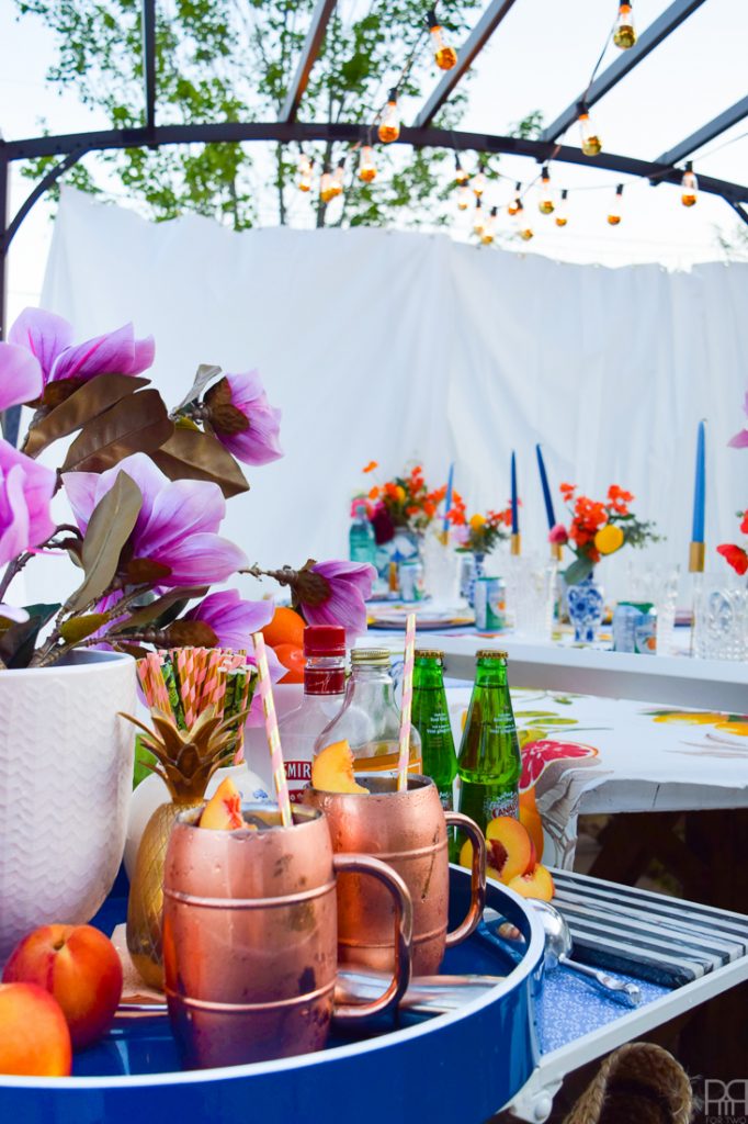 This summery spin on a winter classic - the moscow mule - is sure to impress. The Peach & Honey Ginger Moscow Mule is perfect for your next weekend shindig, especially while peaches are in season. Get yourself one STAT!