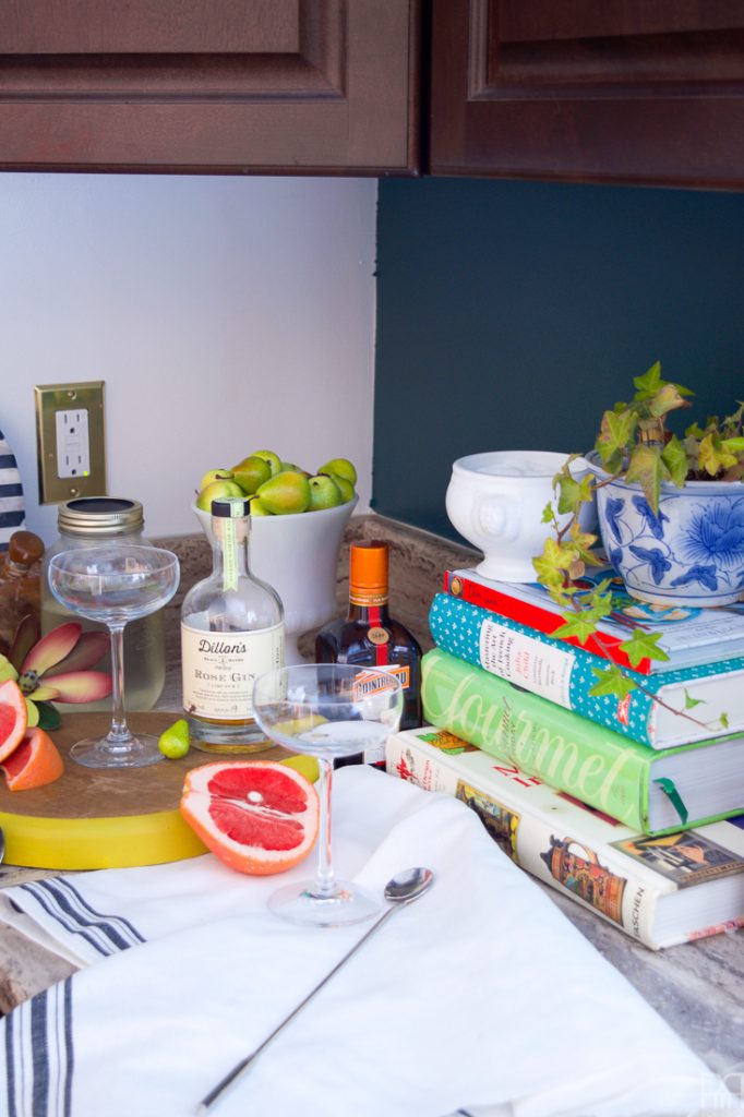 The Pink Pearl is the answer to the long pondered question: what pairs well with grapefruit juice? Cointreau and rose gin of course! this 4 ingredient cocktail is super simple and sure to put a zing in your step with its fruity and zesty notes.
