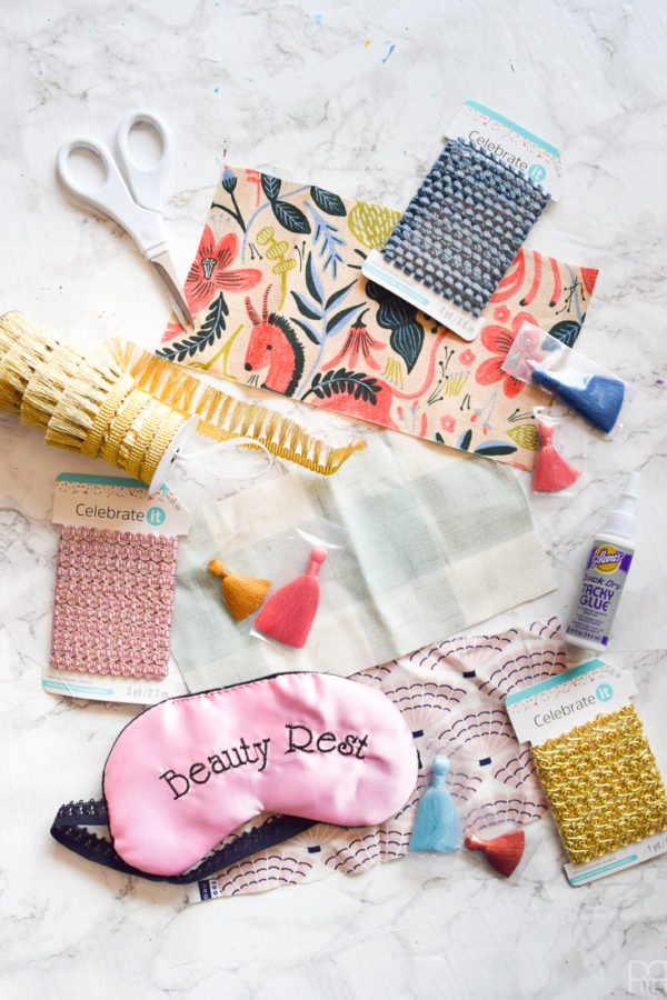 DIY Holly Golightly Sleep Masks