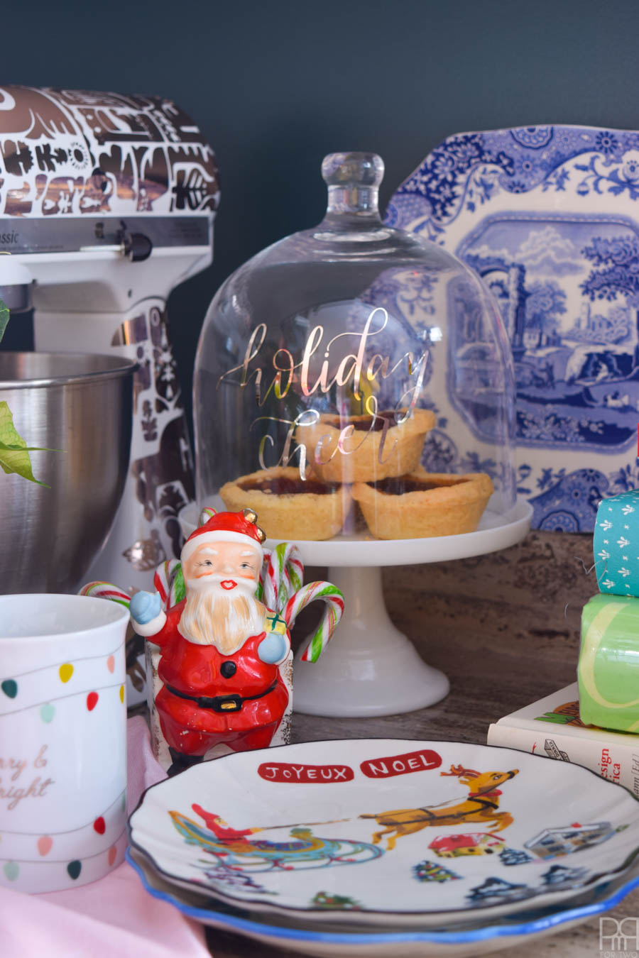 Come tour a Colourful & Eclectic Christmas Home Tour, full of rich patterns, styles and whimsical touches.