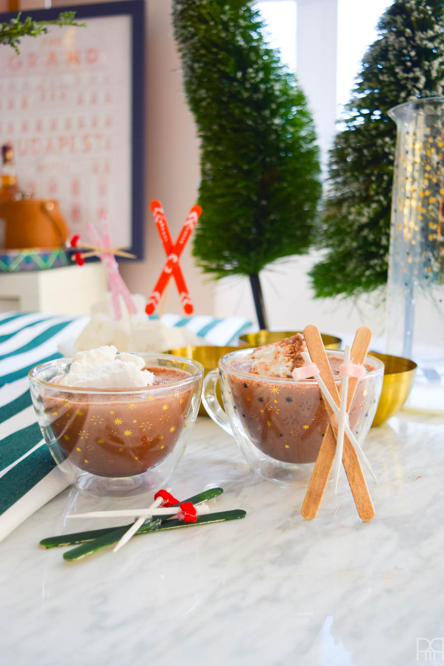 Cuddle up with a warm cup of Spicy Hot Chocolate & Homemade Marshmallows this winter. The recipe is dead simple, super tasty, and very appropriate for winter activities.