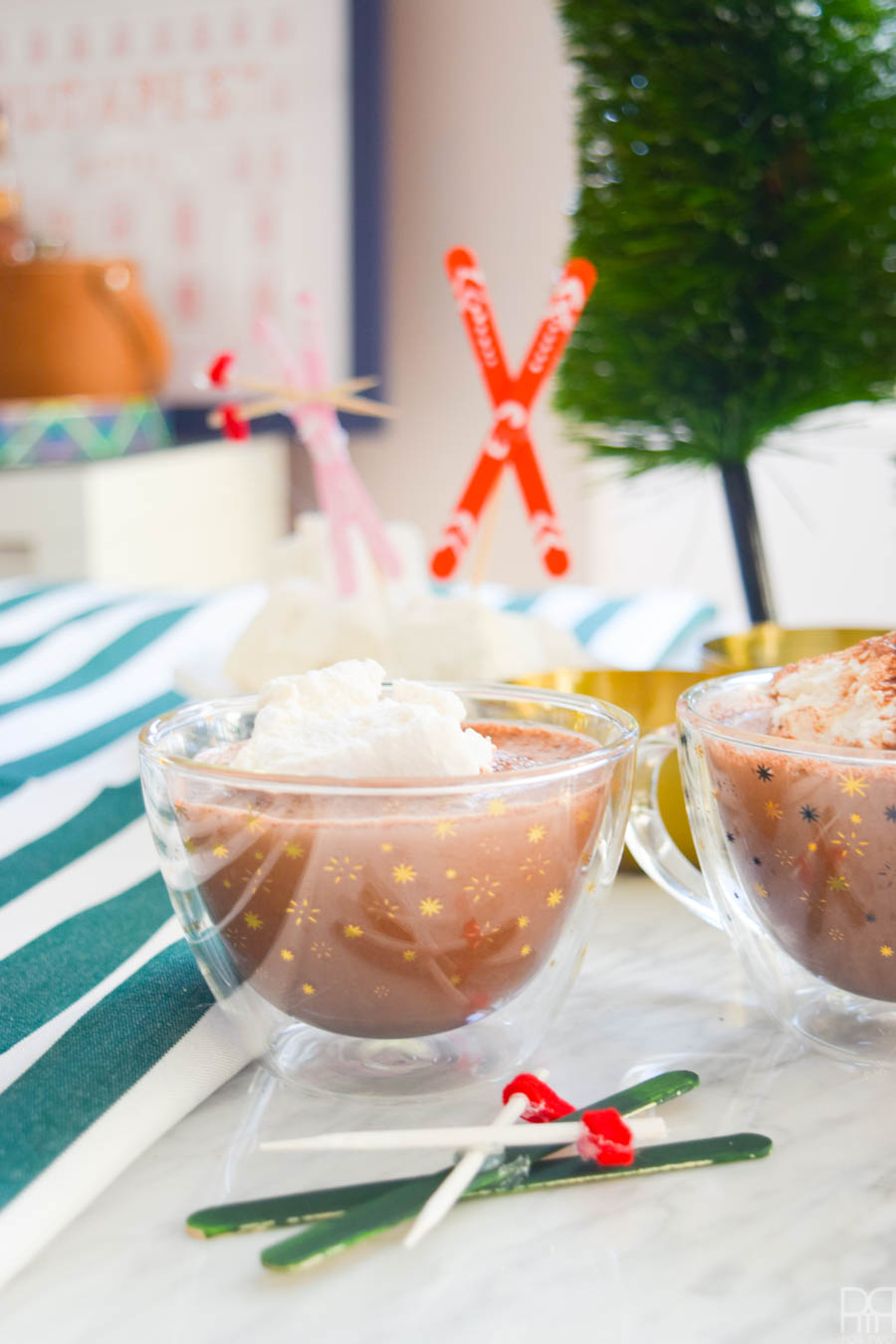 Cuddle up with a warm cup of Spicy Hot Chocolate & Homemade Marshmallows this winter. The recipe is dead simple, super tasty, and very appropriate for winter activities.
