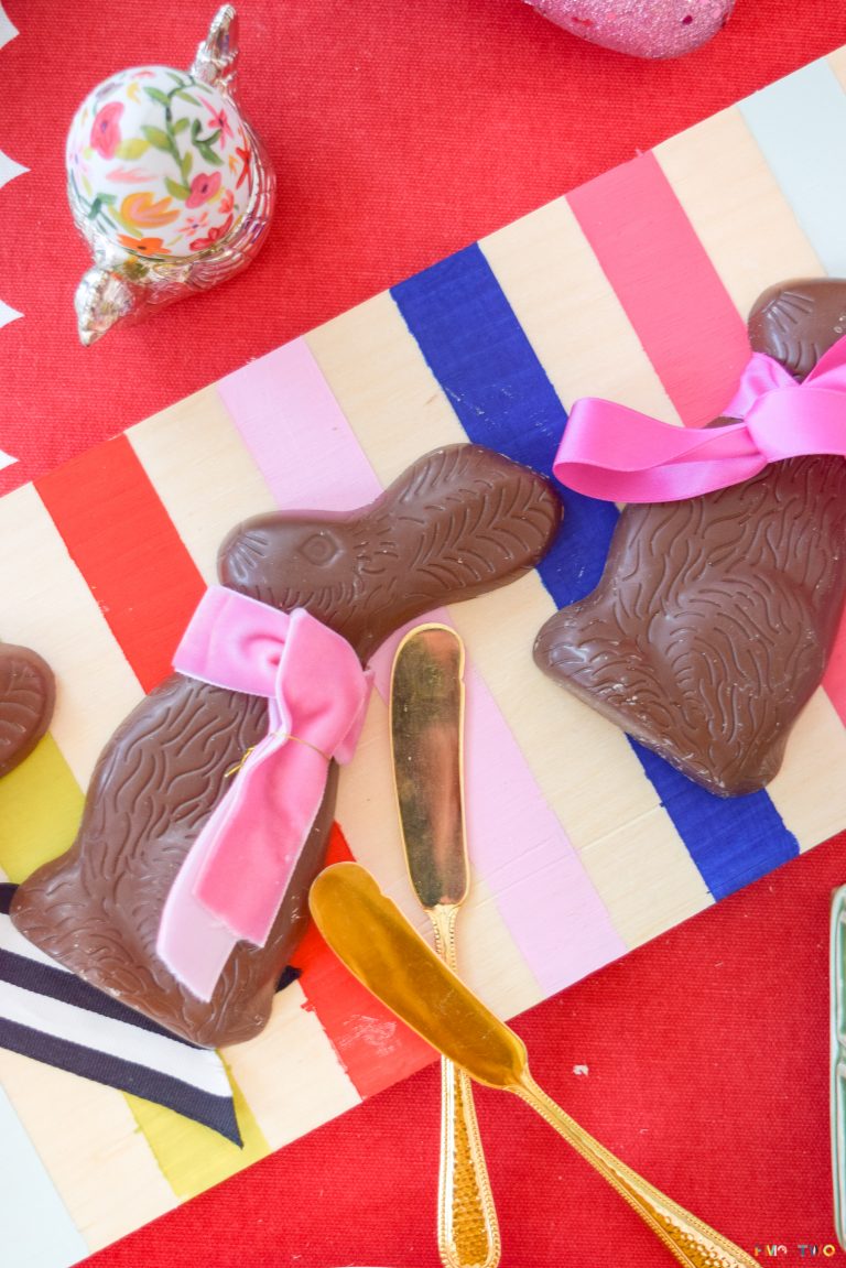 Kate Spade Inspired Easter Tablescape