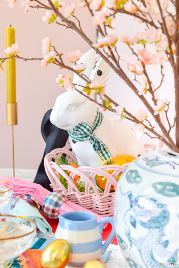 Kate Spade Inspired Easter Tablescape
