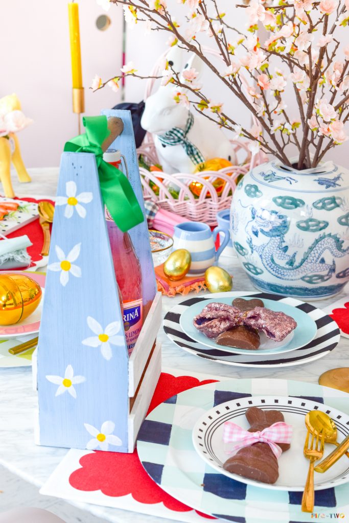 Kate Spade Inspired Easter Tablescape
