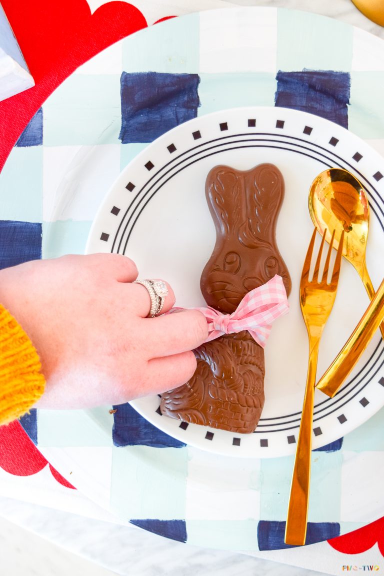 Kate Spade Inspired Easter Tablescape