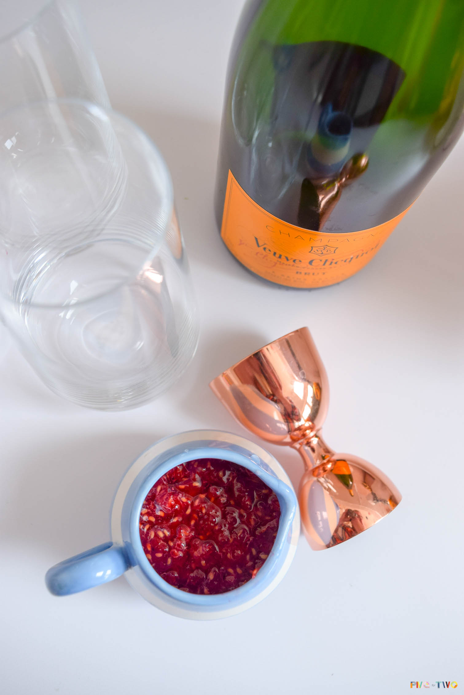 Easter brunch is a tradition around here, so it's only natural that we have a signature drink to go with it! Grab the recipe for a Raspberry Mimosa Easter Egg Cocktail that is sure to delight adults and kids alike (there's a non-alcoholic variation too).