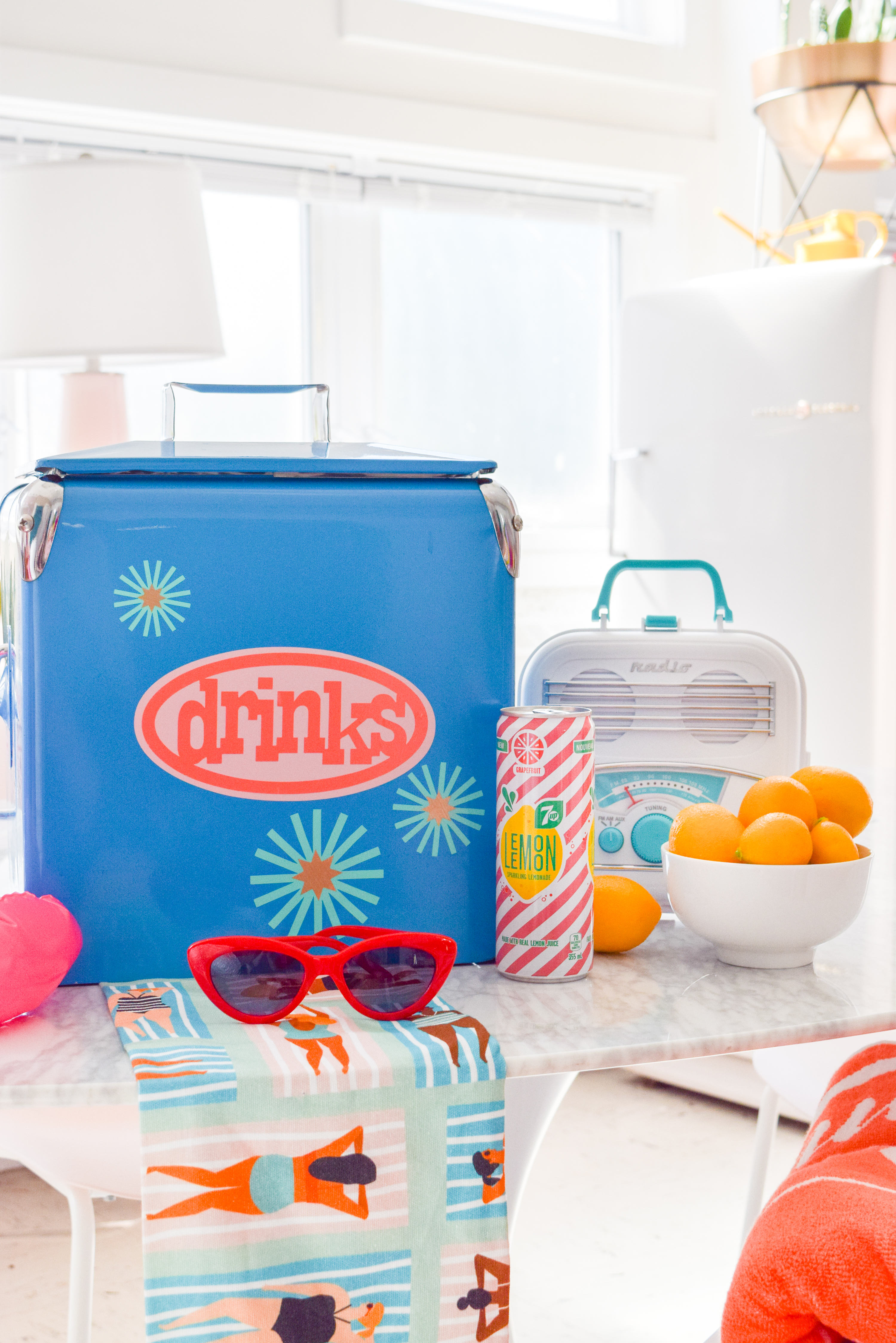 Is your cooler in need of a summer refresh? Grab the tutorial for these DIY Summer Cooler Decals, and get on your way! Those bevies won't cool themselves. Oh, just make sure you've got your Cricut Explore Air 2 ready to go as well.