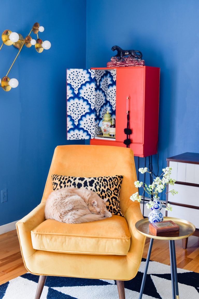 Mid Mod Eclectic Living Room • PMQ for two