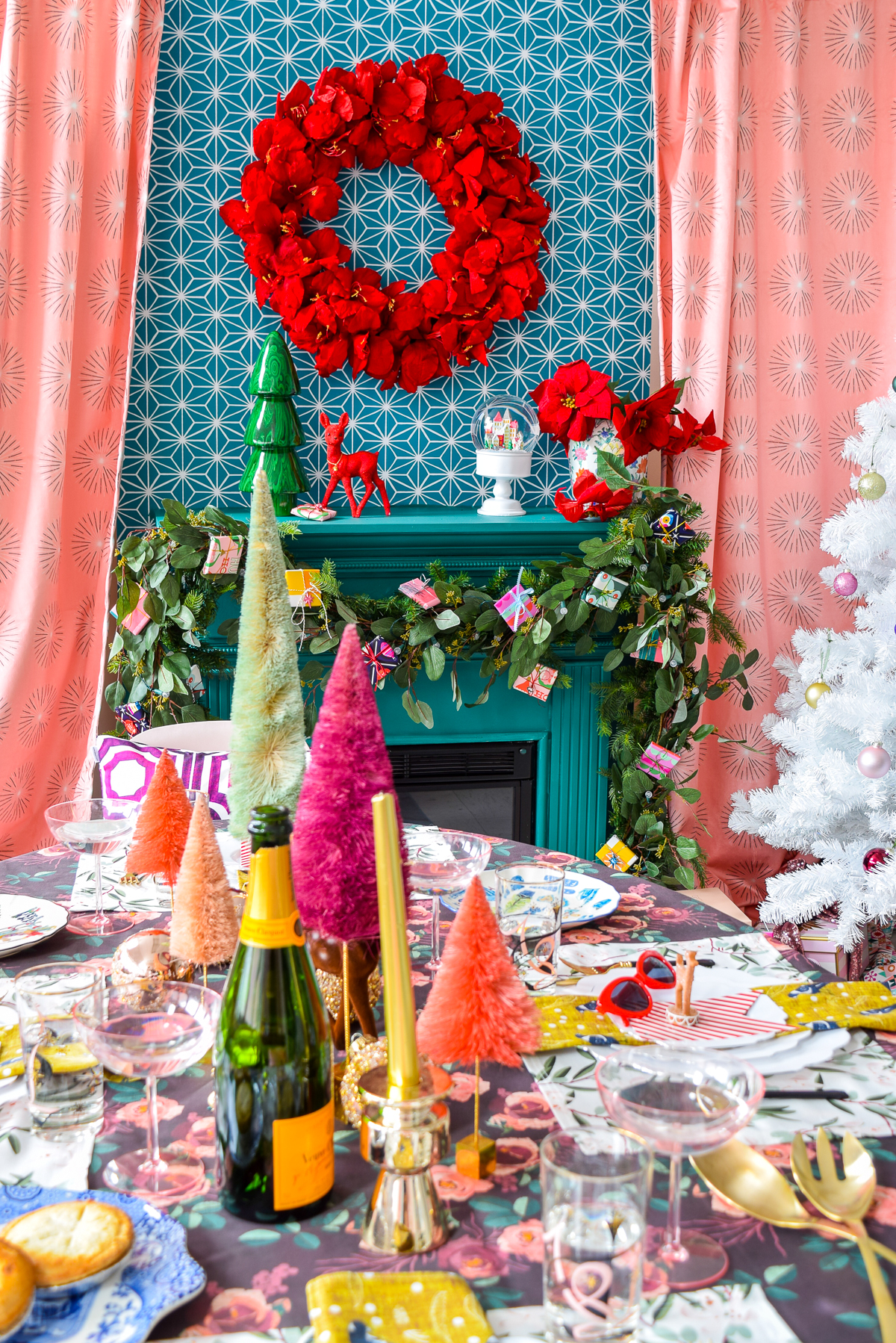 Hosting a Luxurious Christmas Dinner Party is as easy as pulling the right linens and patterns, and creating a warm and welcoming palette in your home. Come see what the heck I'm talking about, and grab my super secret source for all things hostessing!