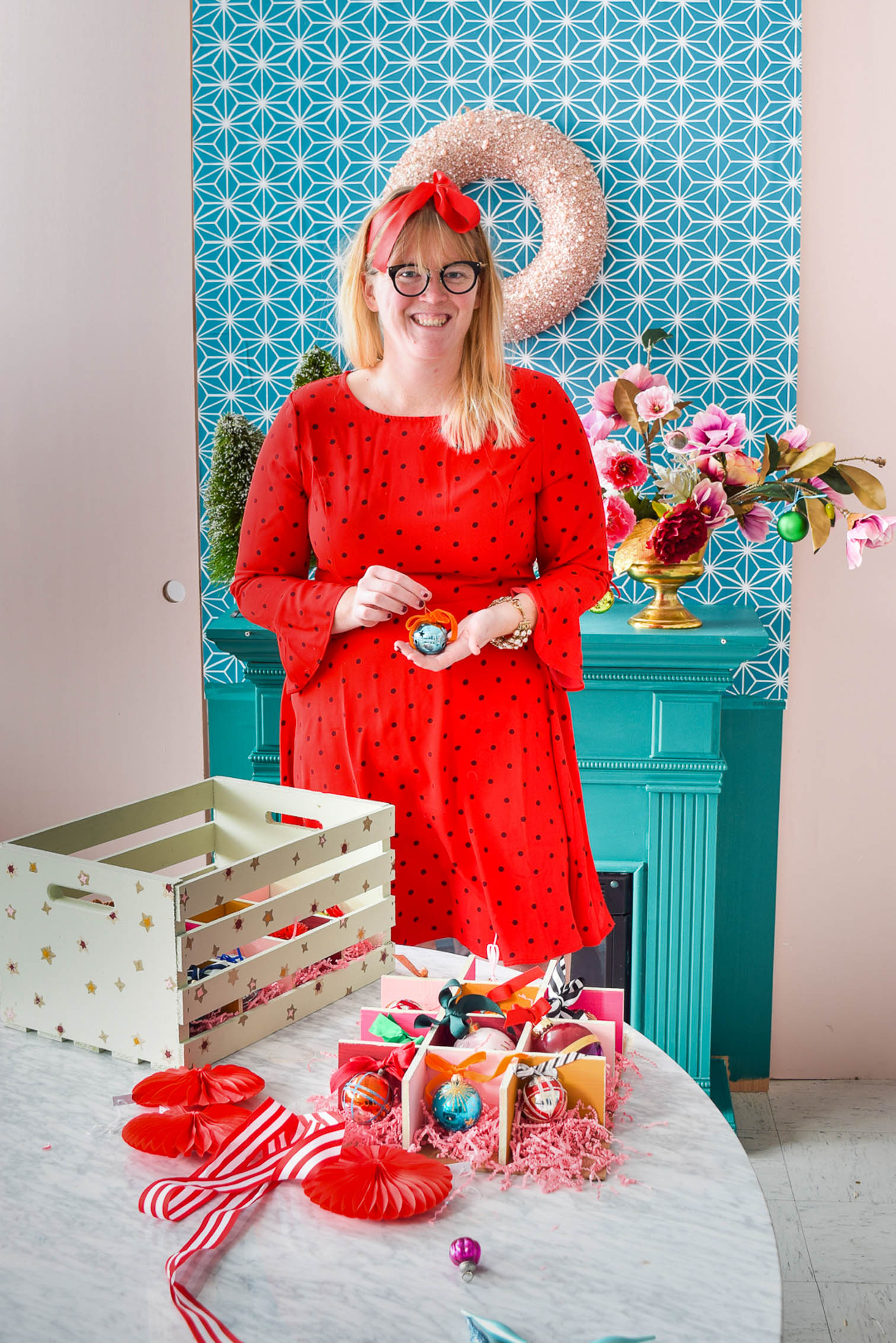 Looking for something that will keep your pieces safe? Try my DIY Colourful Ornament Storage Crate, and none of your ornaments will ever get broken again!