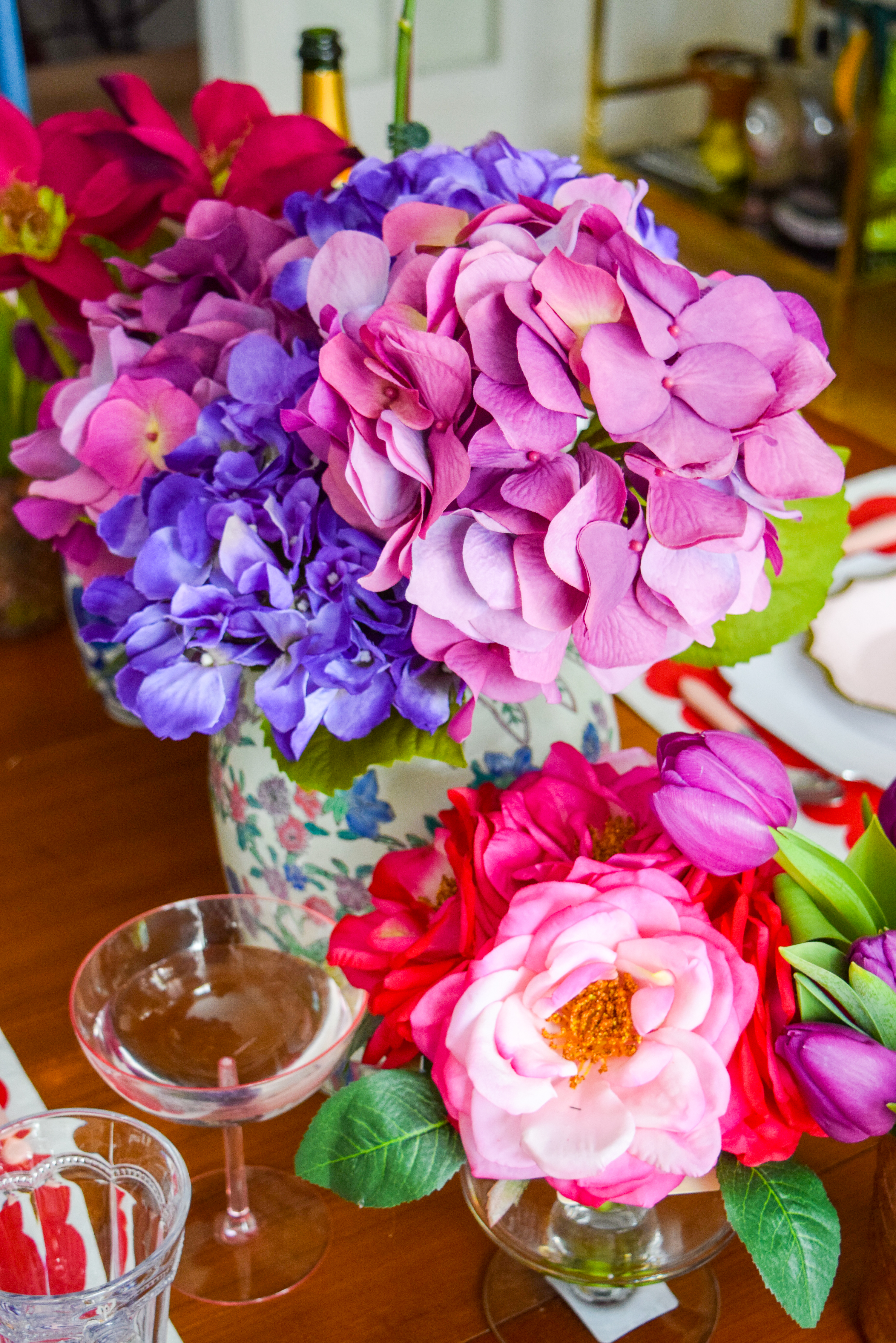 Celebrate the never ending winter with a Grand Budapest Hotel Party! Pinks, Purples and reds are all you need, and maybe some of those Mendl's boxes too.