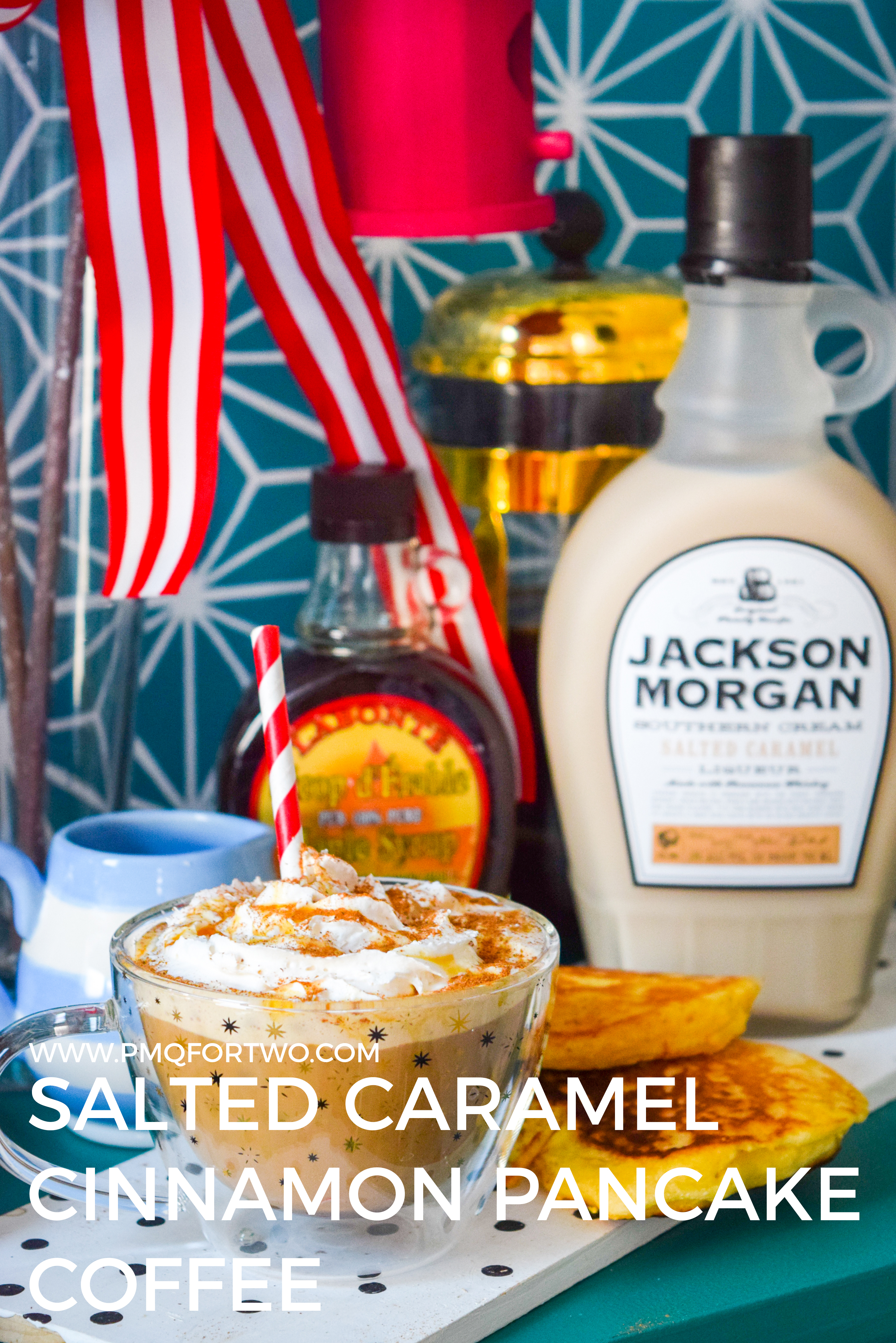 Winter weekend brunches are fab and all, but so is a spiked coffee. And because January feels like it can drag on into March (longest month of the year anyone?) I figured a Salted Caramel Cinnamon Pancake Coffee was in order. #jacksonmorgan #saltedcaramel