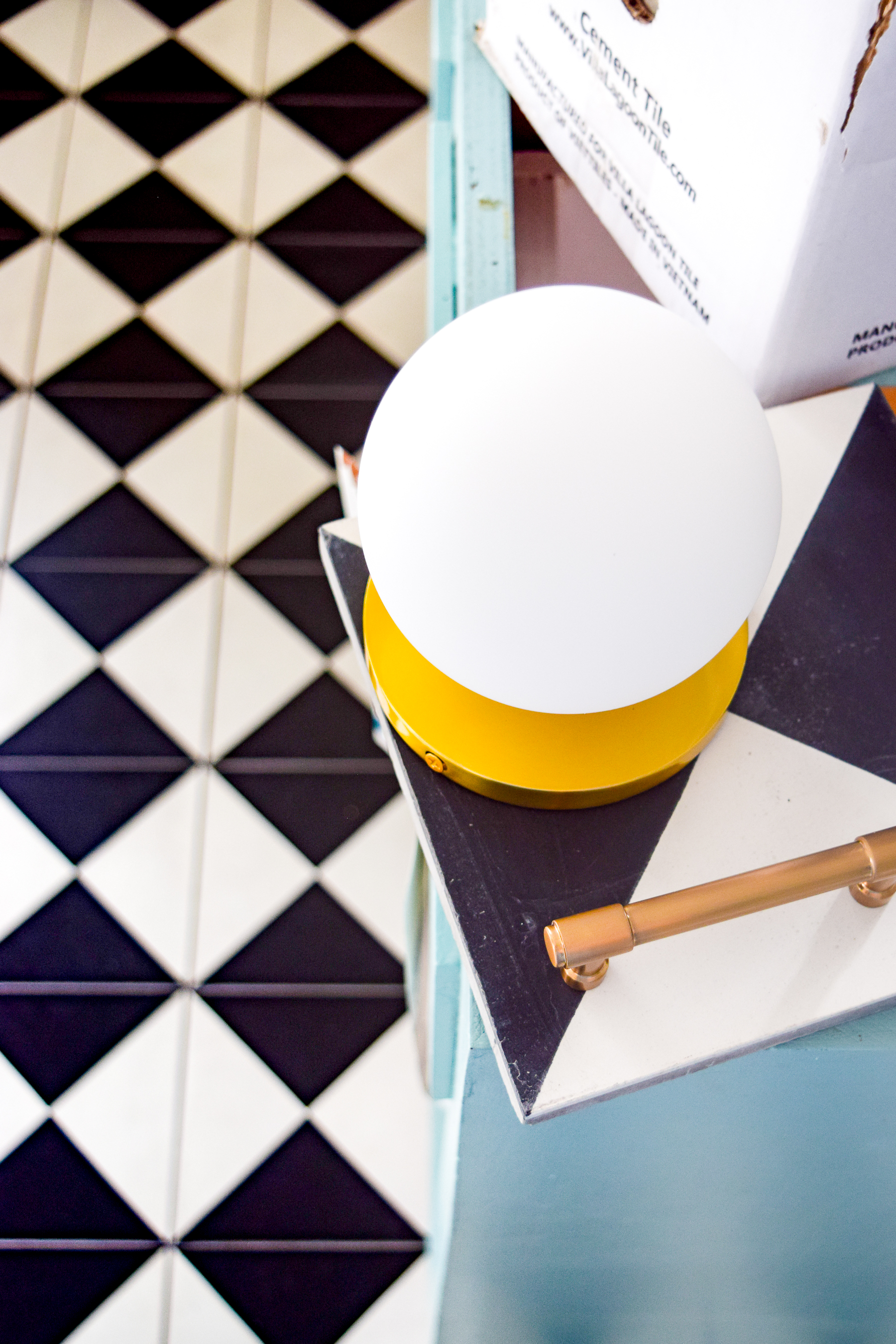 Retro glam kitchen renovation details are all tha counts! Everything from wallpaper, to light fixtures, electrical work, plumbing and more. Come see what's going on behind the scenes during Week 4 of the Spring One Room Challenge.