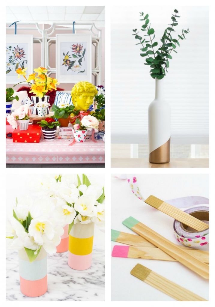 20 Color Blocking Decor DIY's