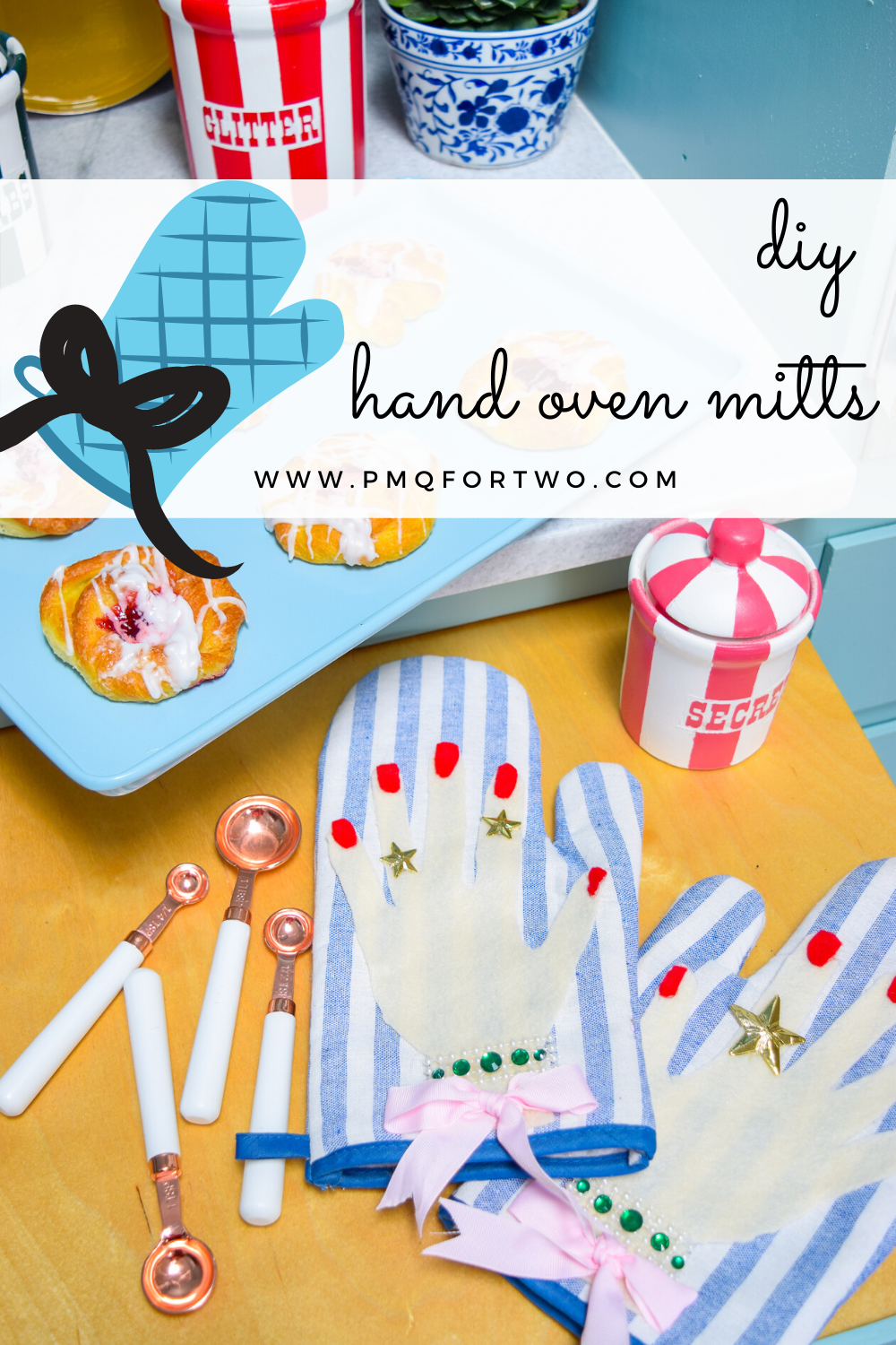 DIY Oven Mitts PMQ For Two DIY Oven Mitts PMQ For Two