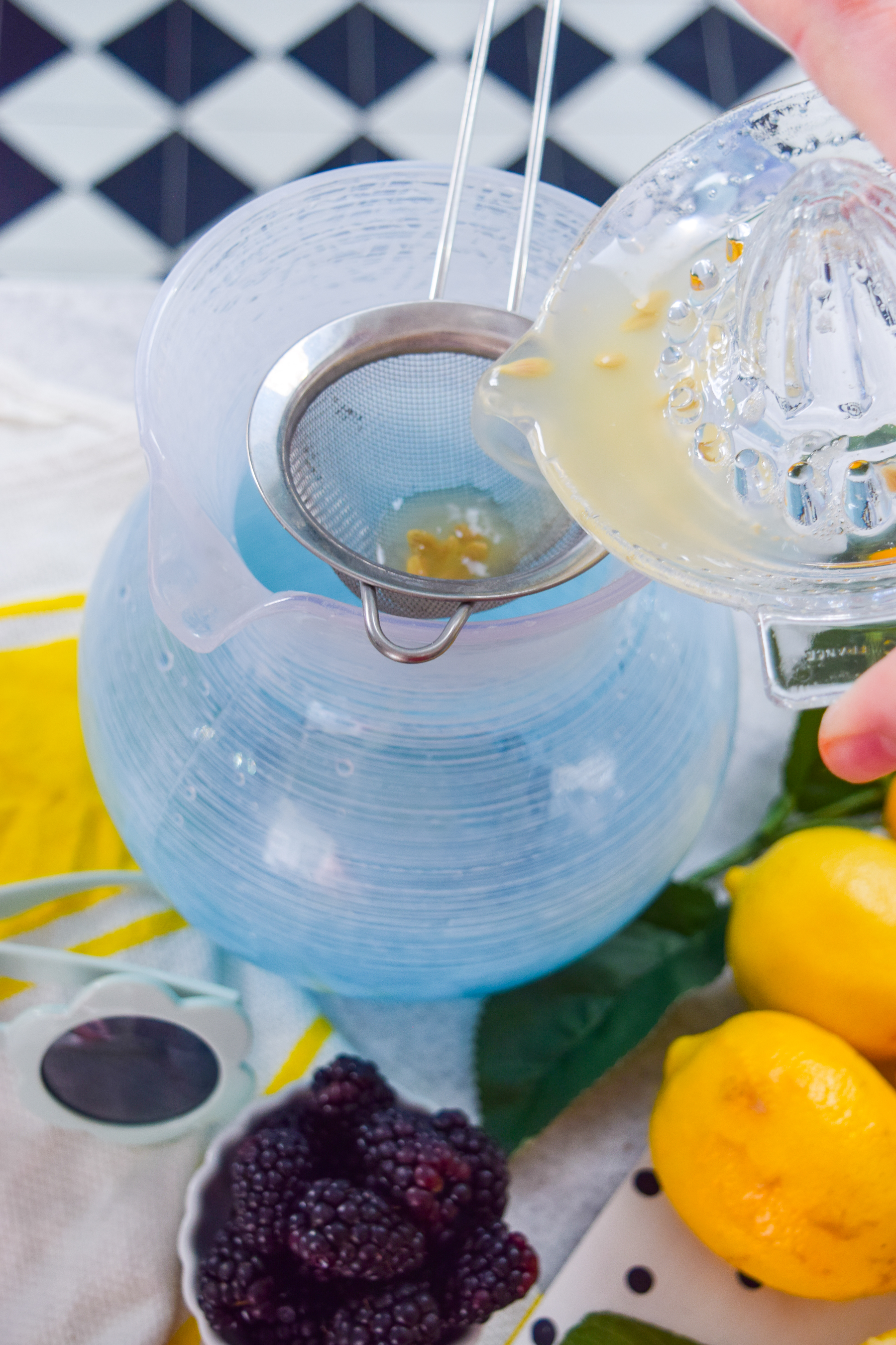 A cool and refreshing homemade blackberry mint lemonade is exactly what you need going into the weekend! or any cocktail hour for that matter. Grab the recipe! 