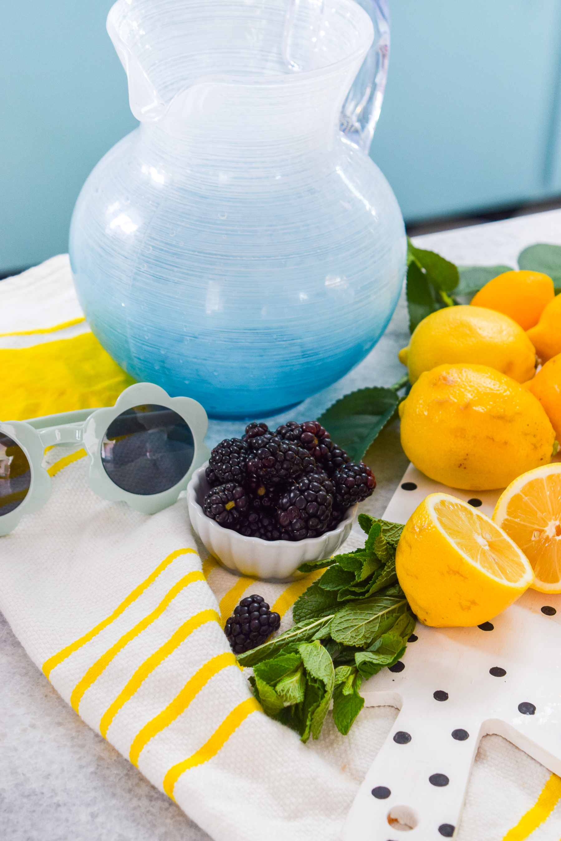 A cool and refreshing homemade blackberry mint lemonade is exactly what you need going into the weekend! or any cocktail hour for that matter. Grab the recipe! 