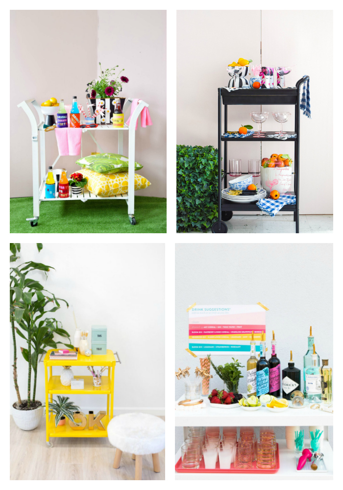 Summer Bar Carts & DIYs 