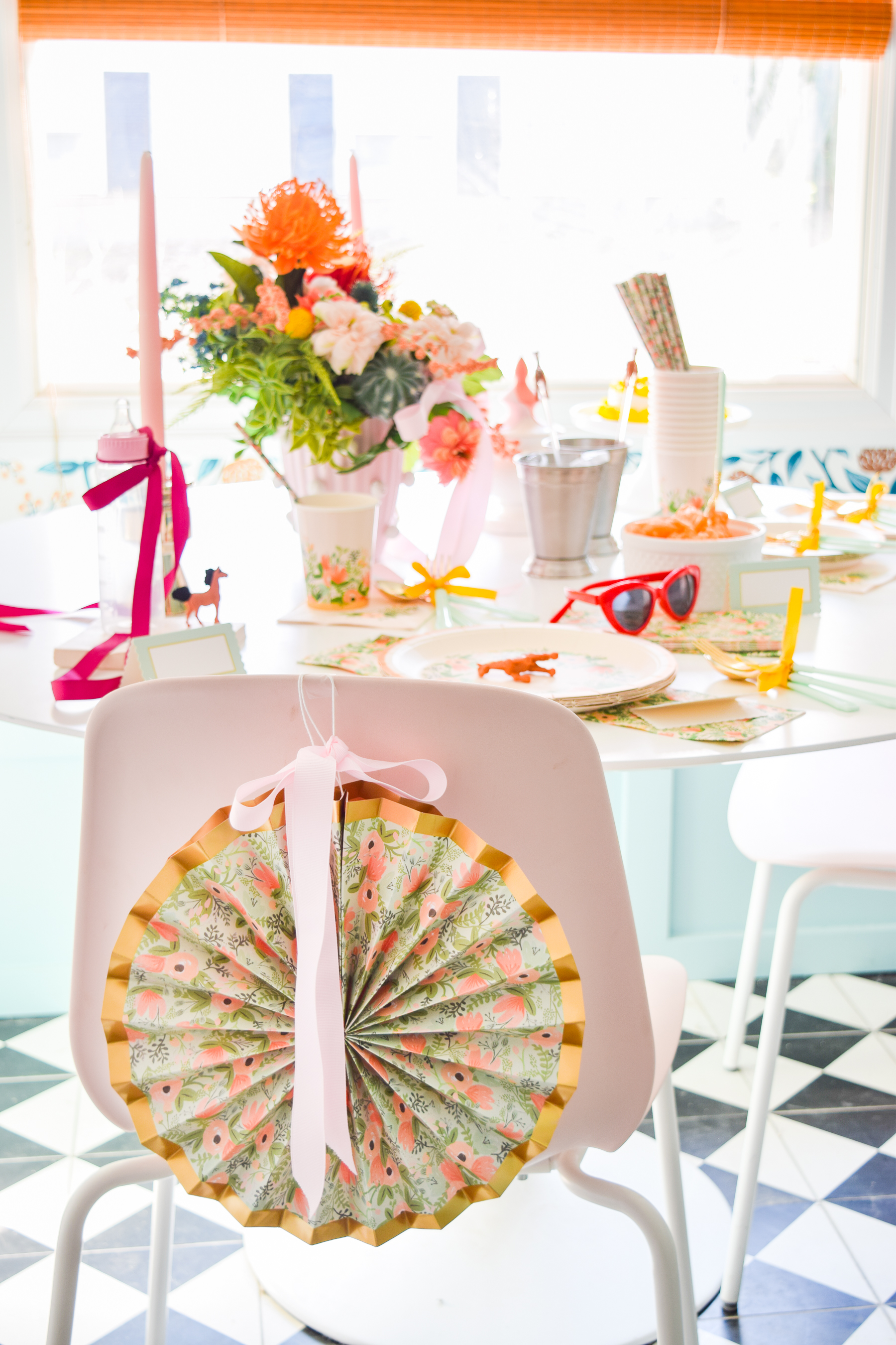 A Derby Day Baby Shower is the perfect way to celebrate a summer baby, and Rifle Paper Co's Wildflower party collection is what you need to things started.