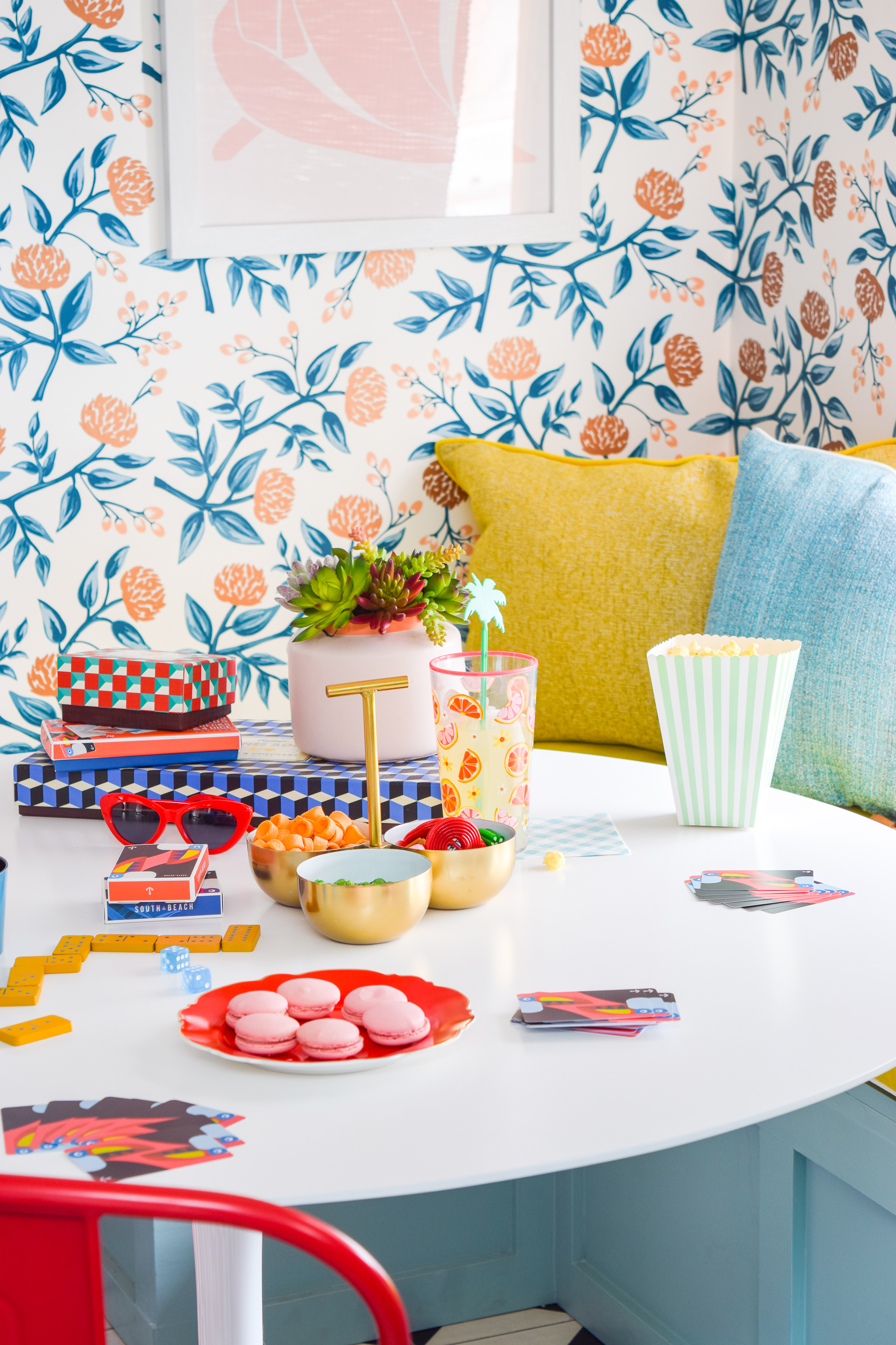 Summer is here! Look past your traditioanl BBQ and pool party, for game night ideas that you can put together in a pinch, with a trip to Homesense.