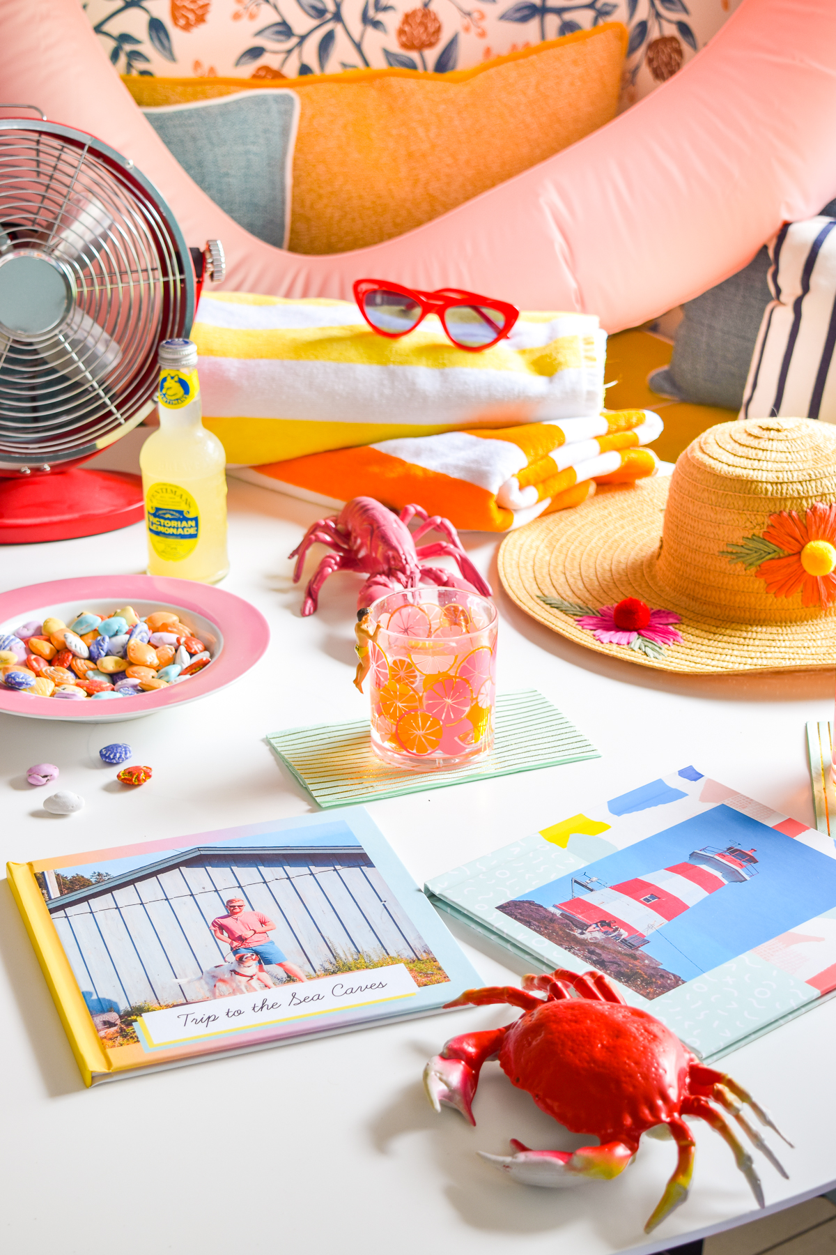 printing photo books is so retro, it's in! I used Mixbook to print out collections from our summer travels last year, and couldn't be happier with the results!