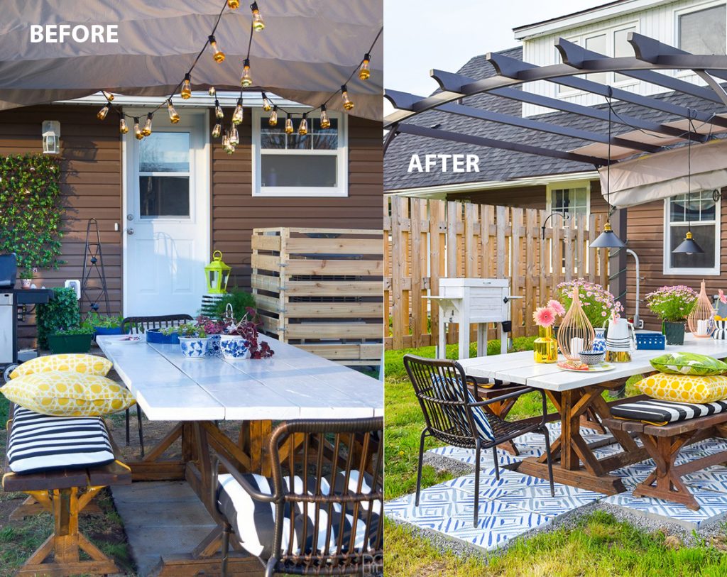 Is your outdoor set looking a little tired? I've got a few DIYs that show you How to update Patio Furniture With Paint, and it's easier than you'd think! You just need the right BEHR paint product.