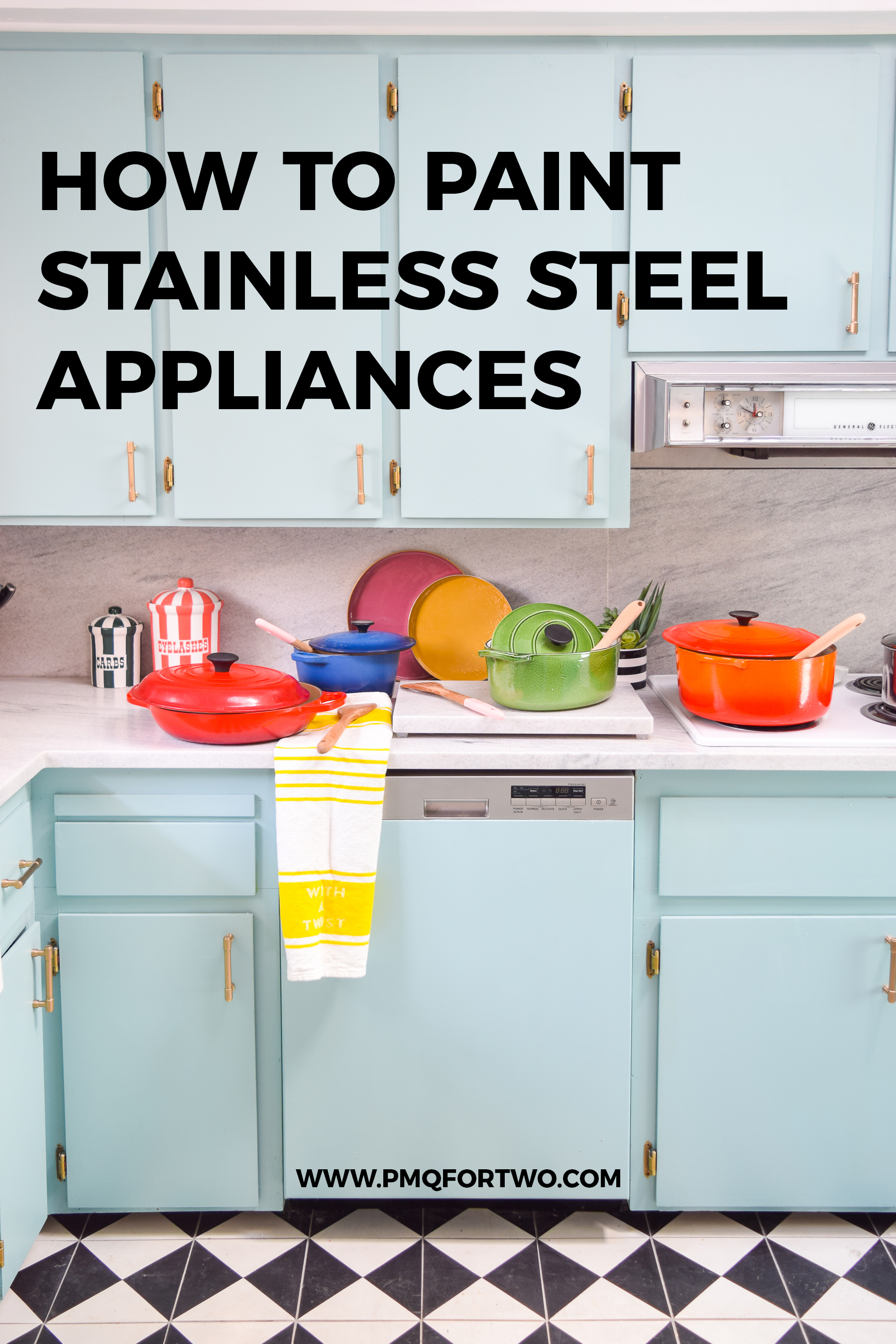 How to Paint Appliances// Liquid Stainless Steel/ Paint Appliances with Stainless  Steel Paint 