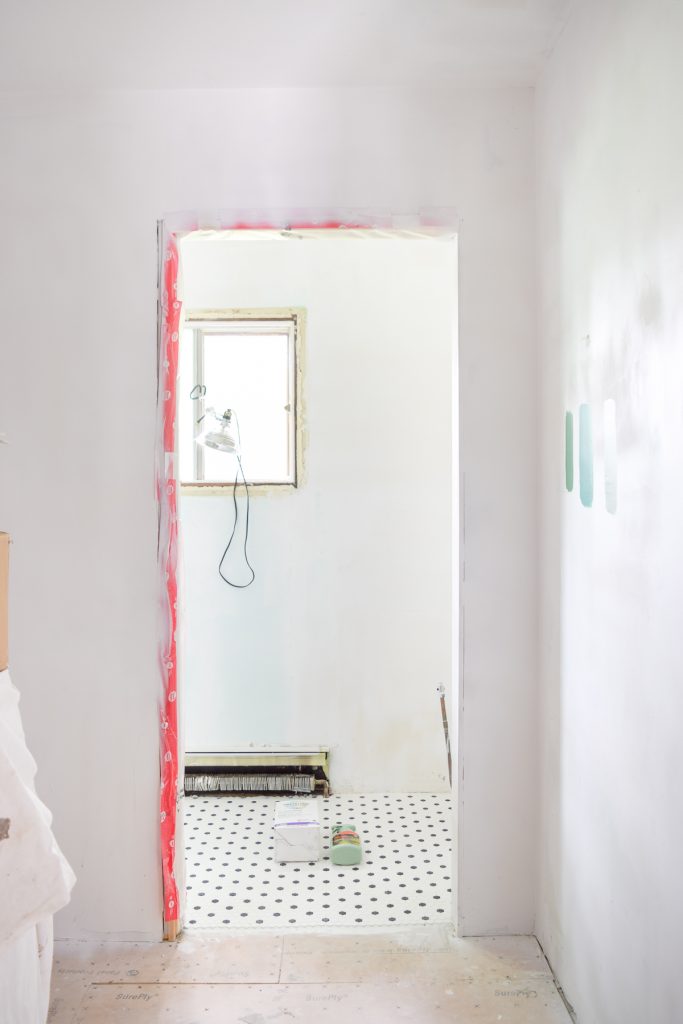 Colorful Powder Room Before & After • PMQ for two