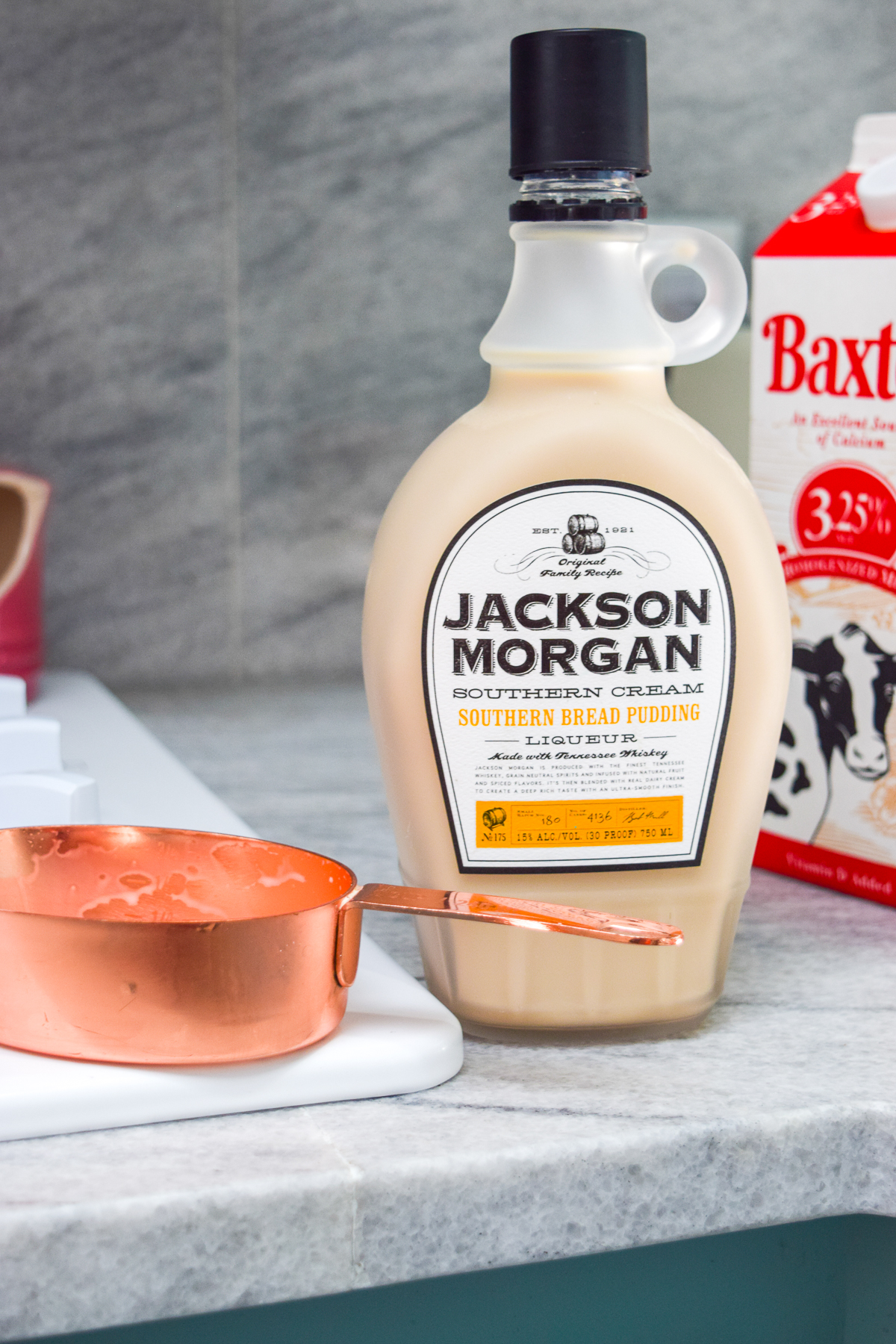 Pumpkin Spice Pudding Shots for desert, with a toasted marshmallow topping are super easy to make! Come grab the recipe & my secret ingredient. Psssst! It's Jackson Morgan's Southern Bread Pudding Whiskey Cream